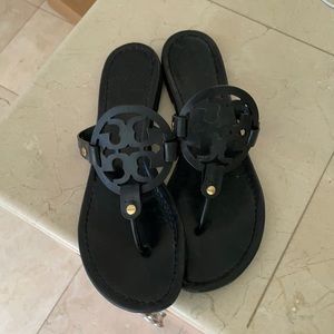Gently worn Tory Burch Miller sandals. No box.